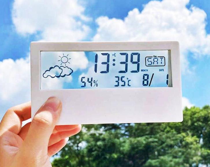 10 электронных настольных часов с термометром с Aliexpress